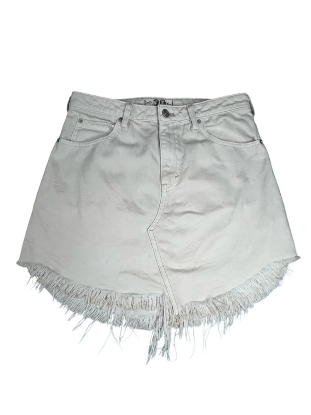 Free People We The Free Bailey Denim Mini Skirt Size 29